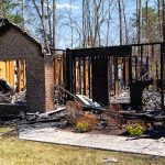 Remains Of Fire Damage